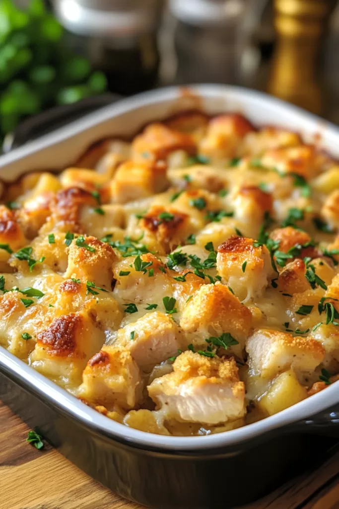 chicken and dressing casserole