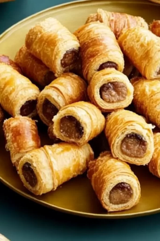 chicken sausages in a blanket