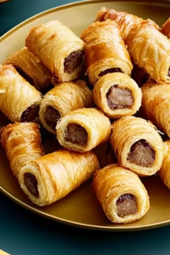 chicken sausages in a blanket