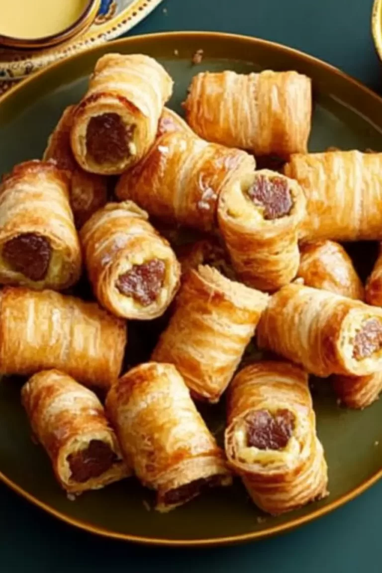 chicken sausages in a blanket