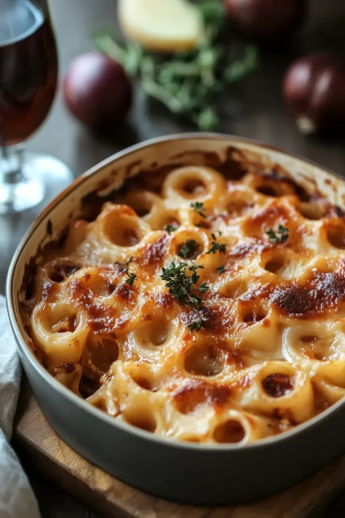 French Onion Pasta