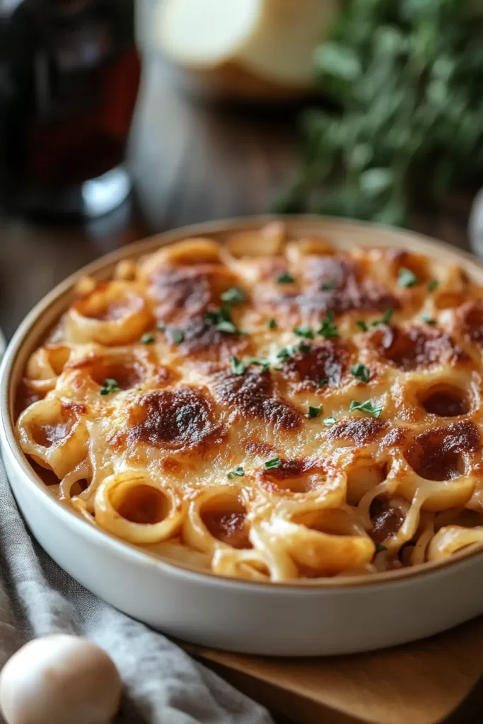French Onion Pasta