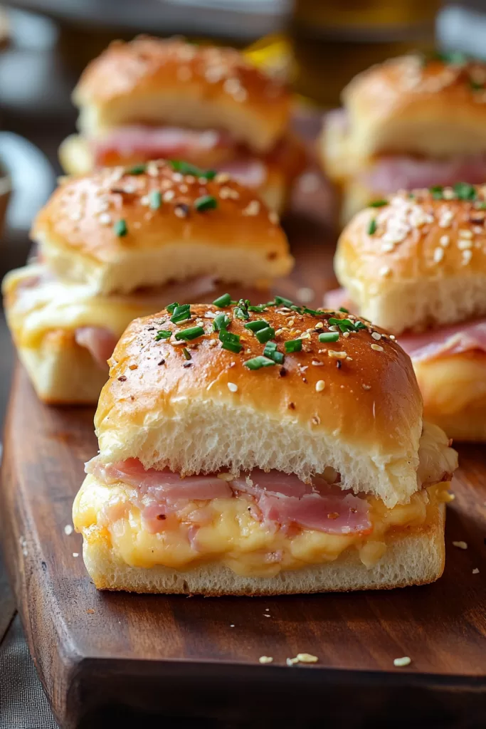 ham and cheese sliders
