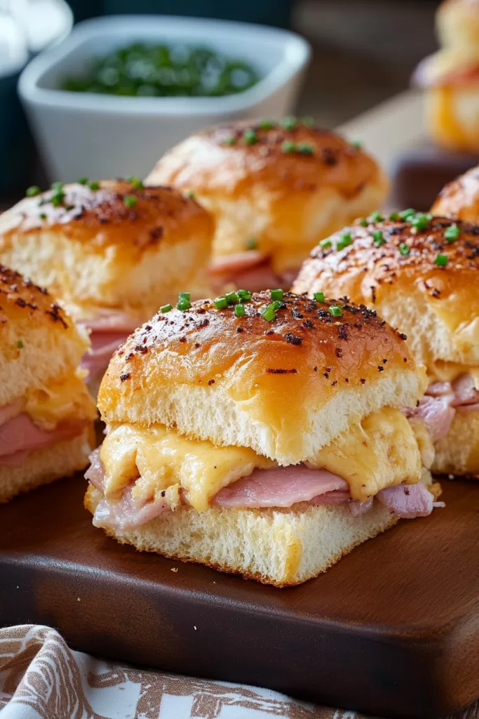ham and cheese sliders