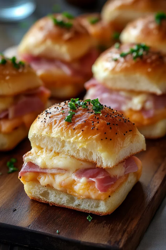 ham and cheese sliders