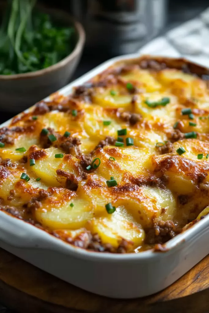 hamburger potato casserole