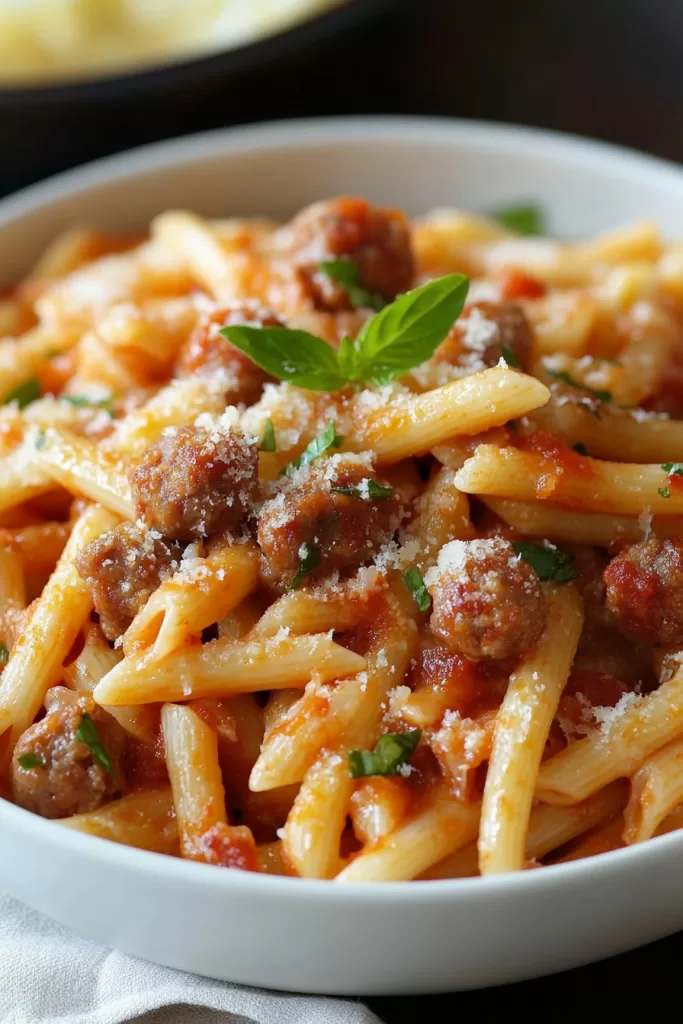 Italian Sausage Pasta
