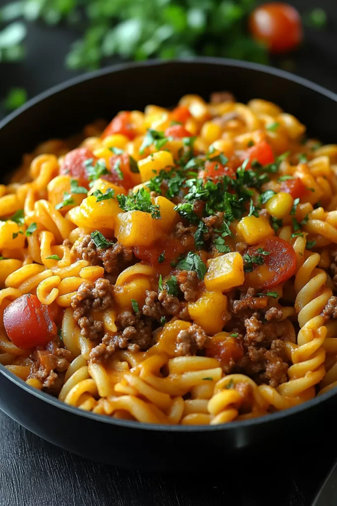 Taco Pasta Recipe