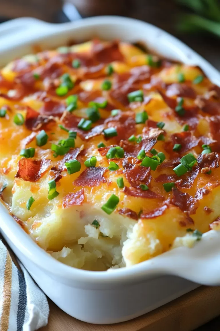 Twice Baked Potato Casserole Recipe