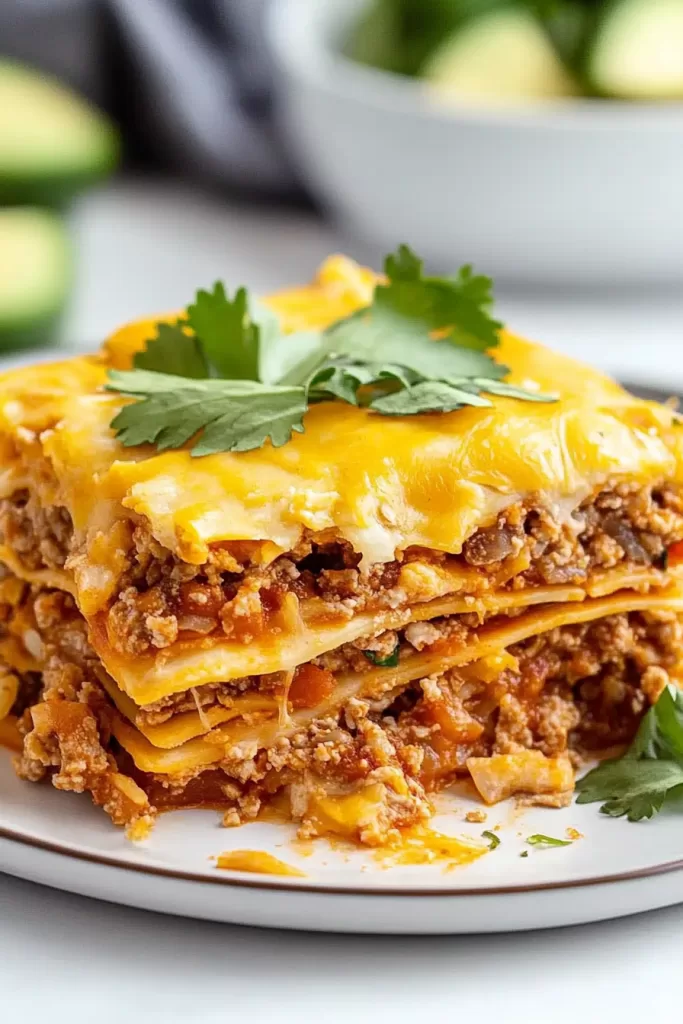 beef enchilada casserole