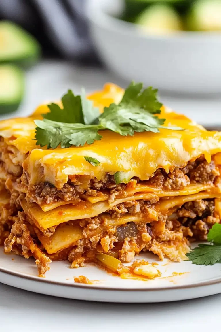 beef enchilada casserole