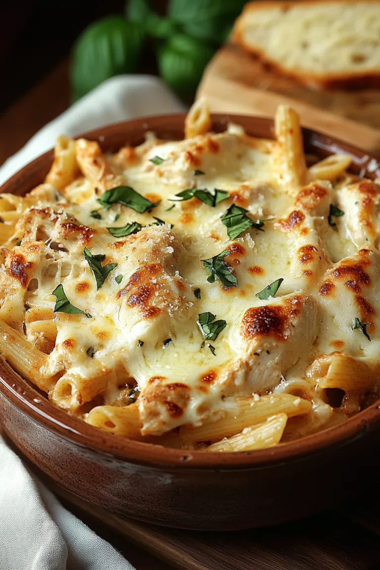 chicken mozzarella pasta