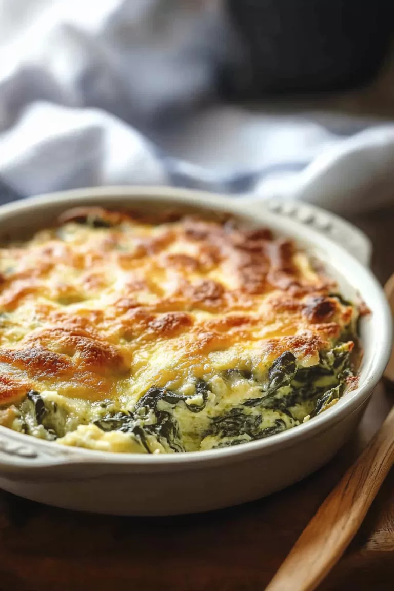keto spinach casserole