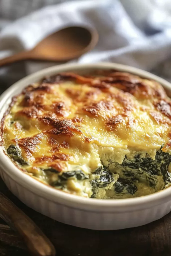 keto spinach casserole