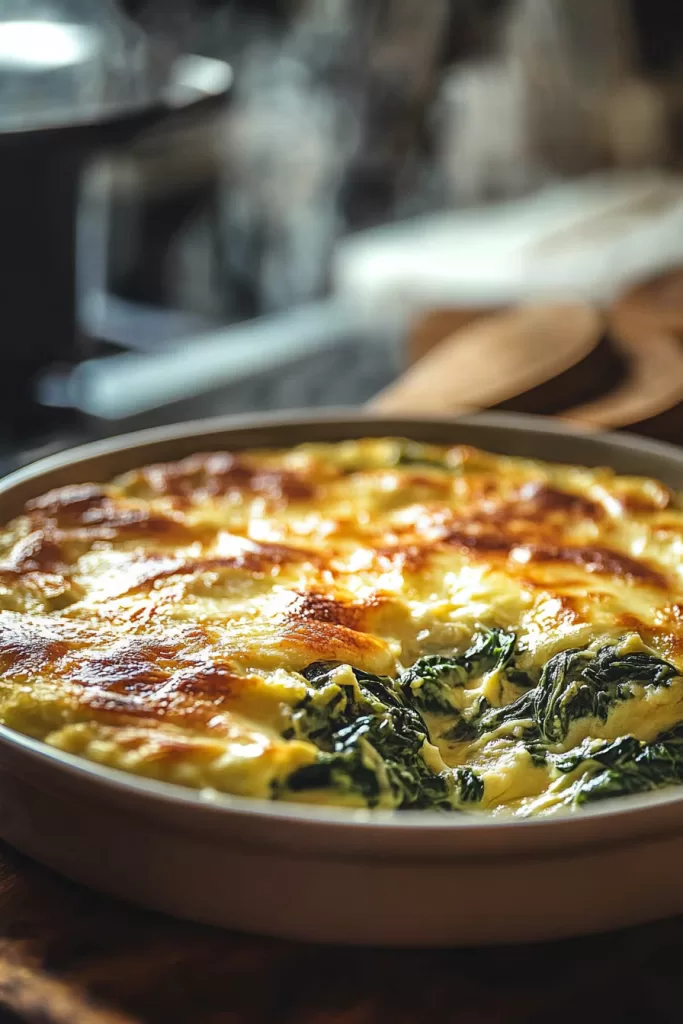 keto spinach casserole