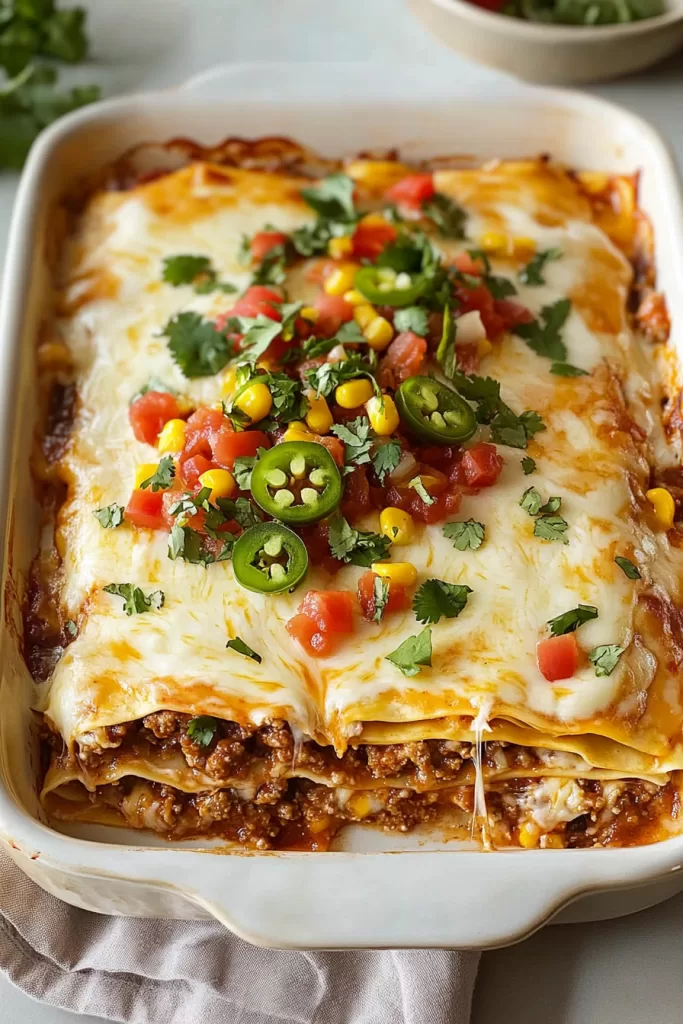 mexican lasagna