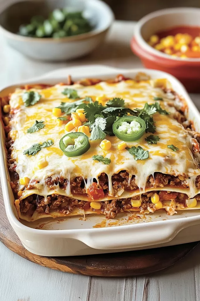 mexican lasagna