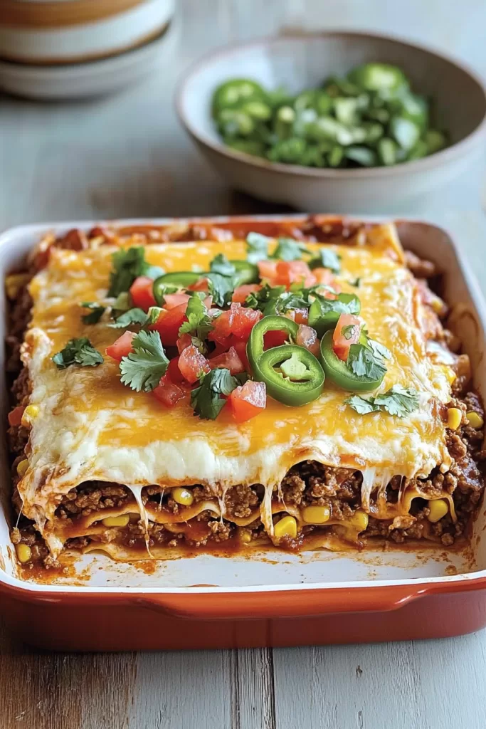 mexican lasagna