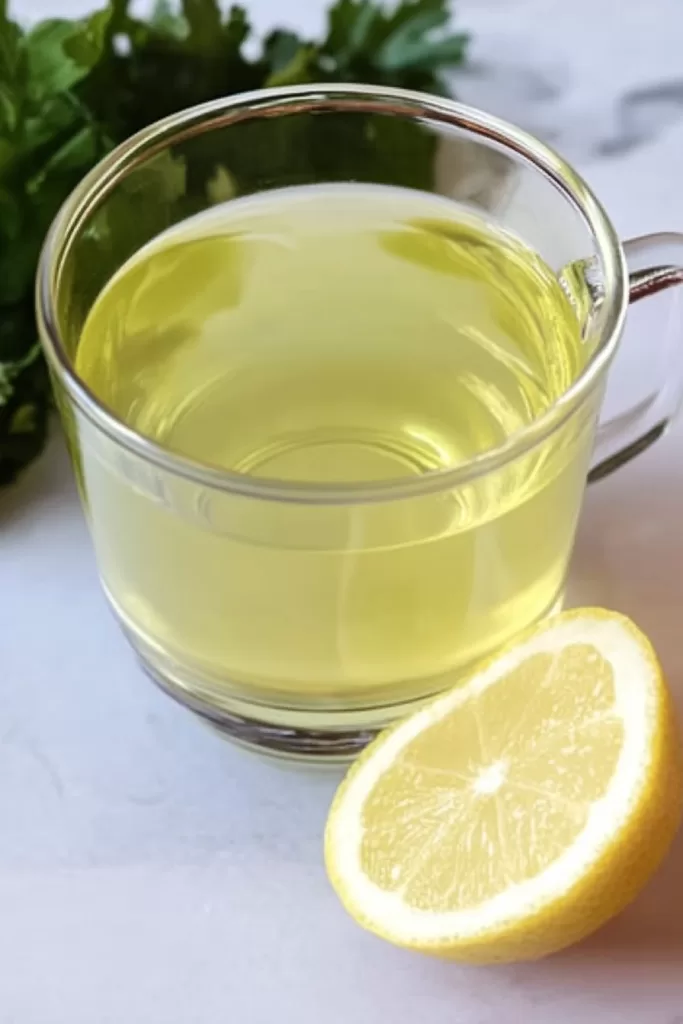 parsley water