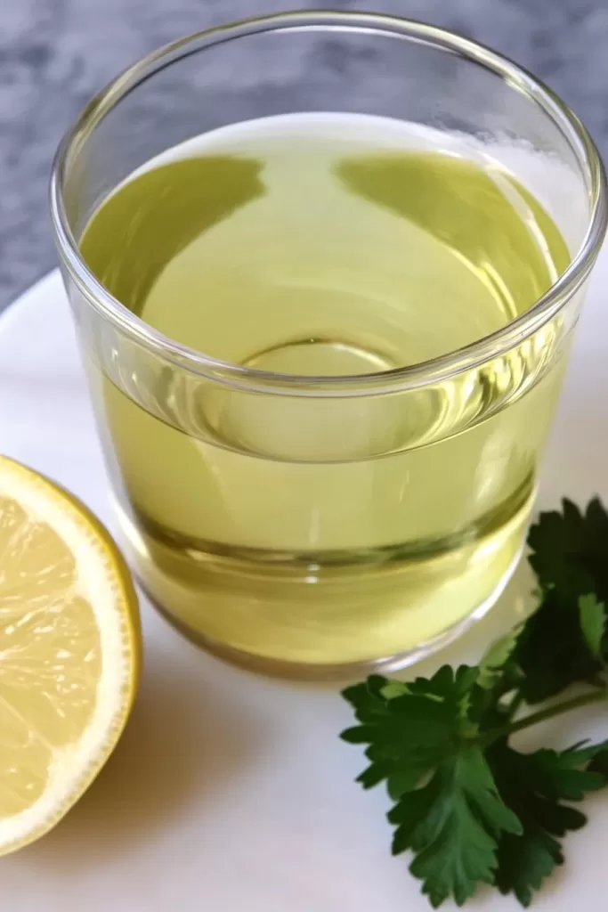 parsley water