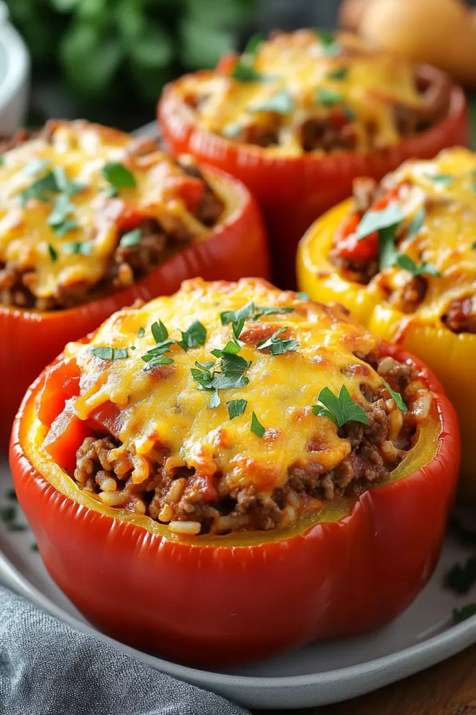 stuffed pepper casserole