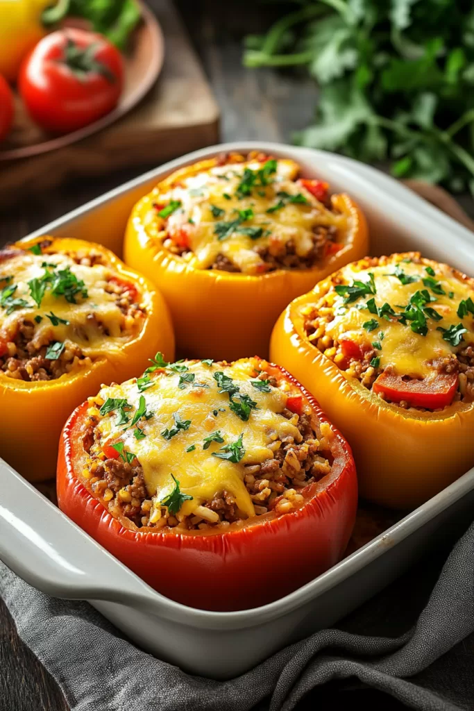 stuffed pepper casserole