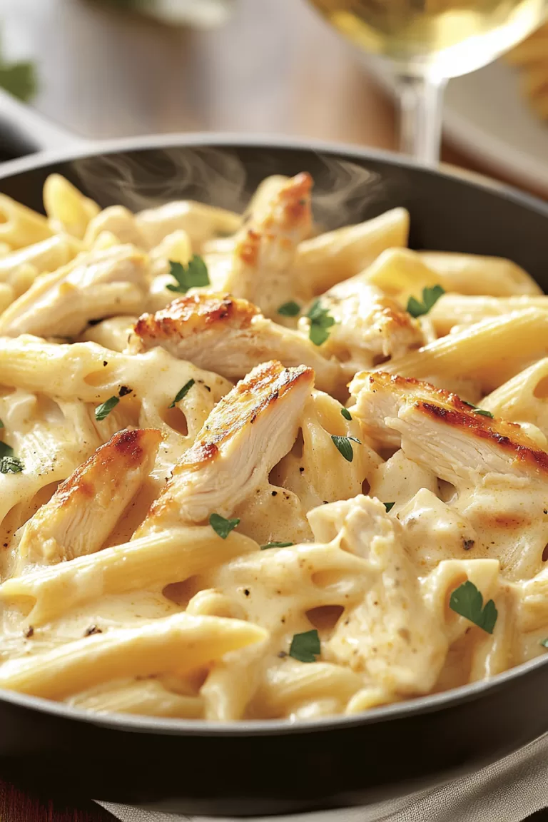 white cheddar chicken pasta