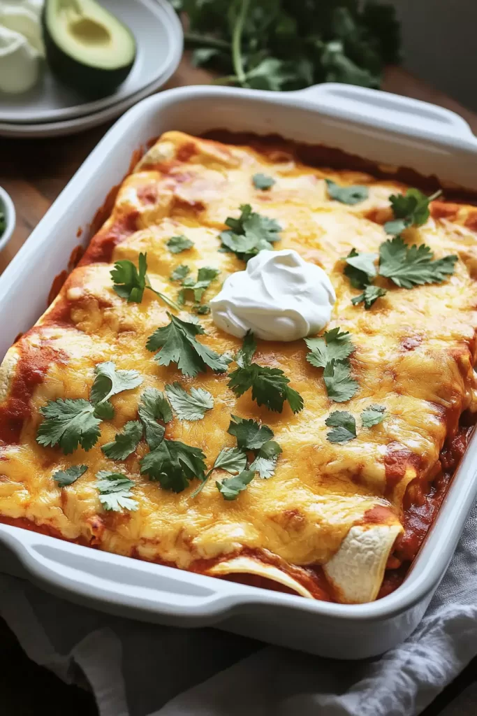 chicken enchiladas