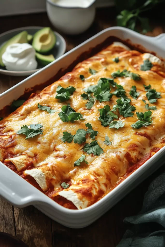chicken enchiladas
