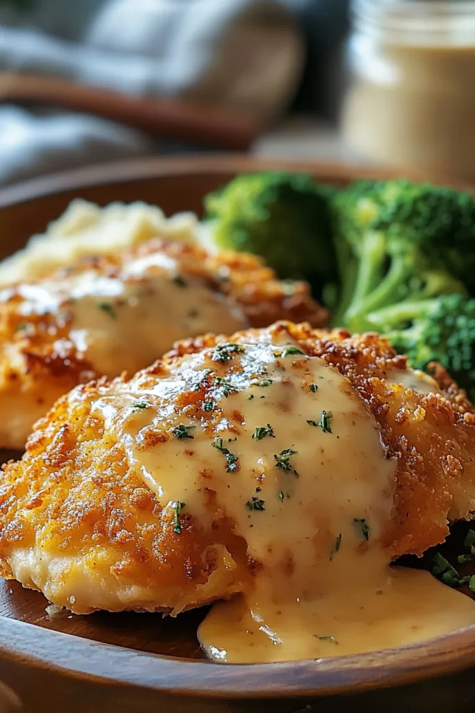 crispy cheddar chicken