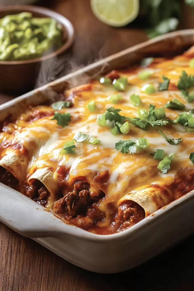 ground beef enchiladas